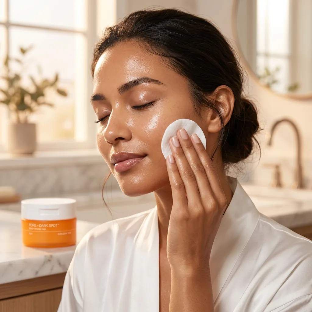 Hyaluronic Acid Brightening Pads Lifestyle