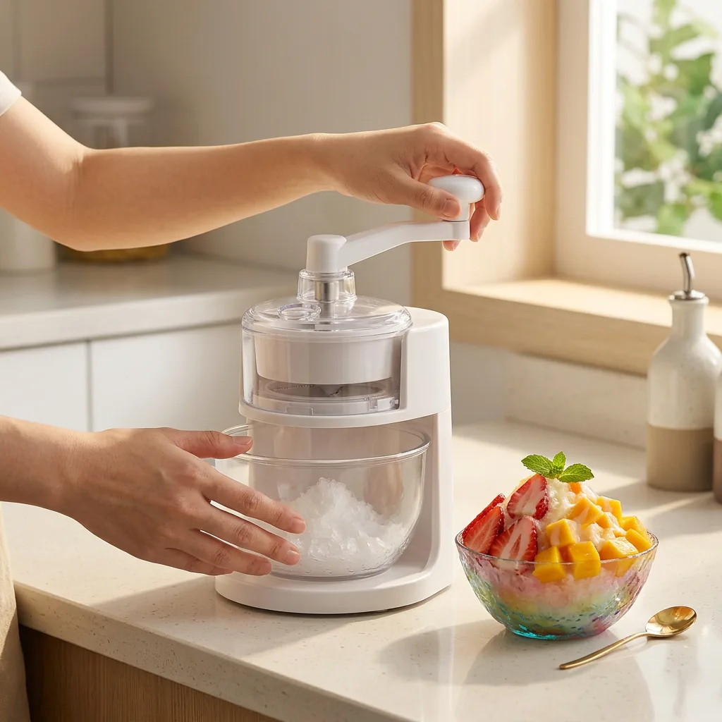 Hand-Crank Ice Shaver Lifestyle