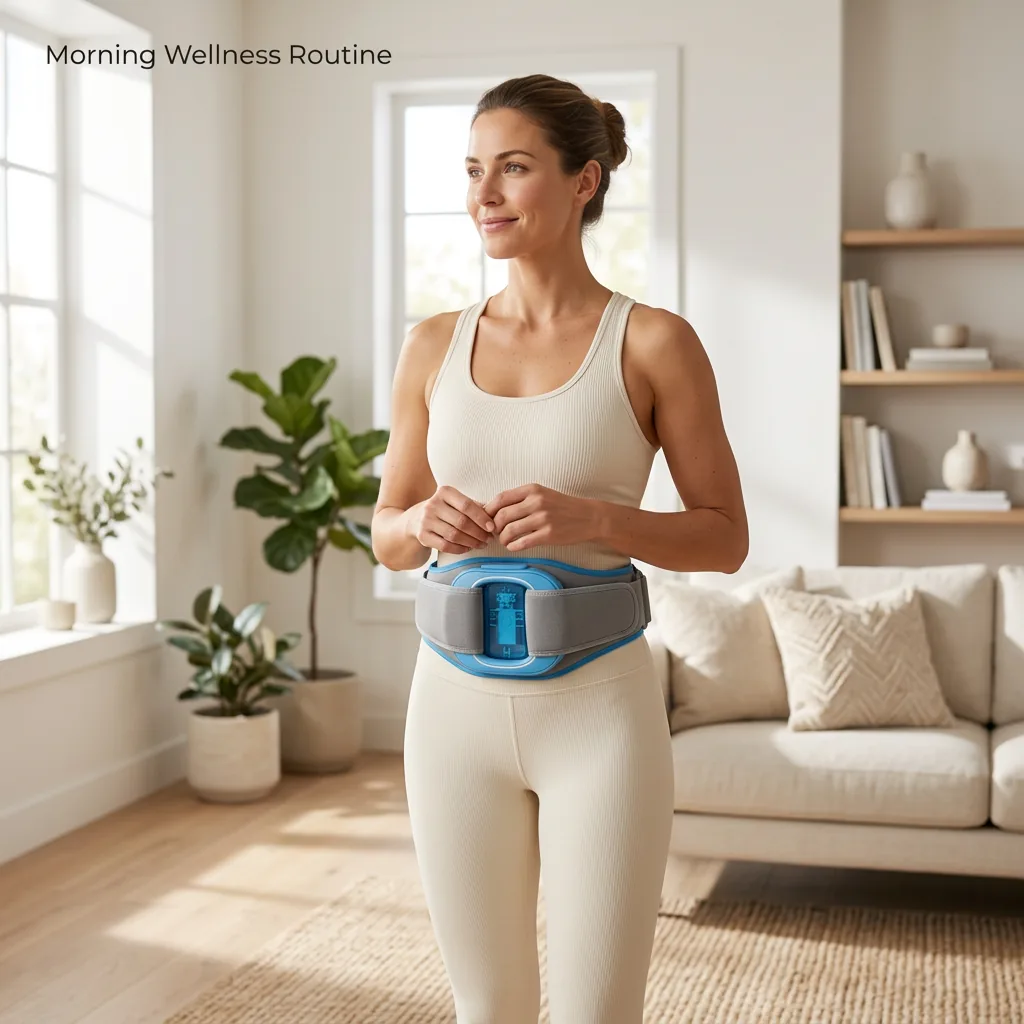 Electric Vibrating Massage Belt Lifestyle