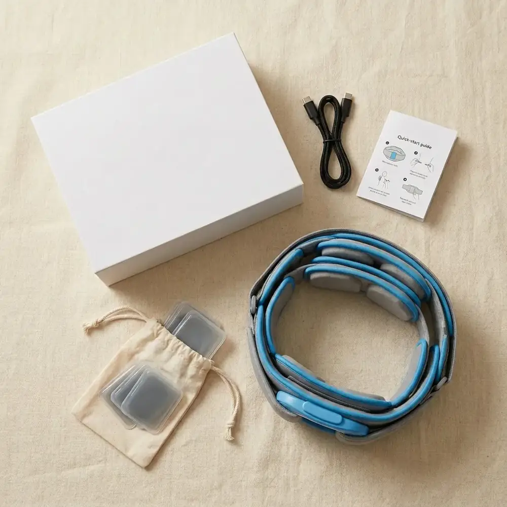 Electric Vibrating Massage Belt Unboxing